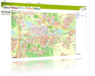 City map of Wolfsburg