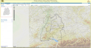 Land use planning portal Baden-Wuerttemberg