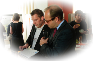landderideen-cm terrestris Mitarbeiter Christian Mayer präsentiert die Ergebnisse