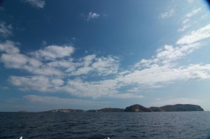 Isla Cabrera im Kielwasser