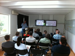 Vortrag während der QGIS Infoveranstaltung