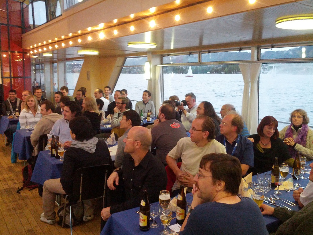 Social Event auf dem Zürichsee