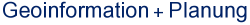 Geoniformation + Planung Logo Geoniformation und Planung