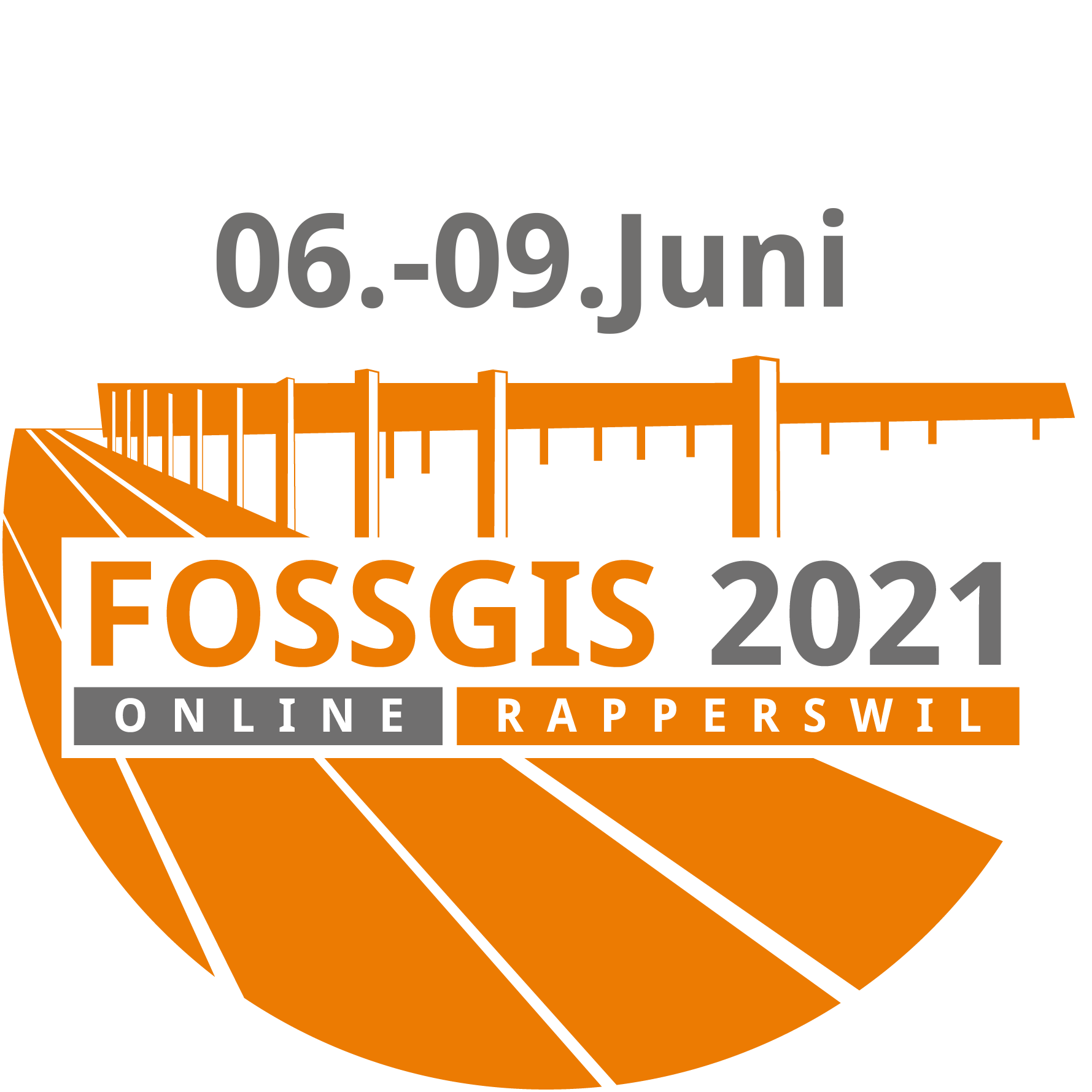 The logo of the FOSSGIS conference 2021