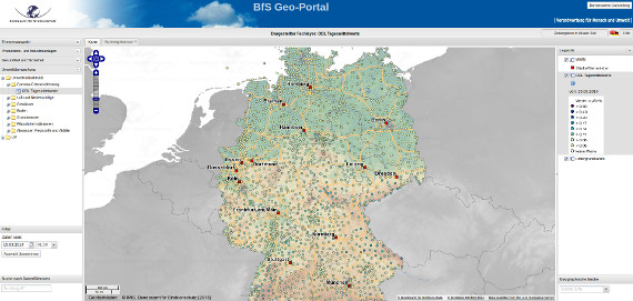Projekte: GeoZG Geoportal